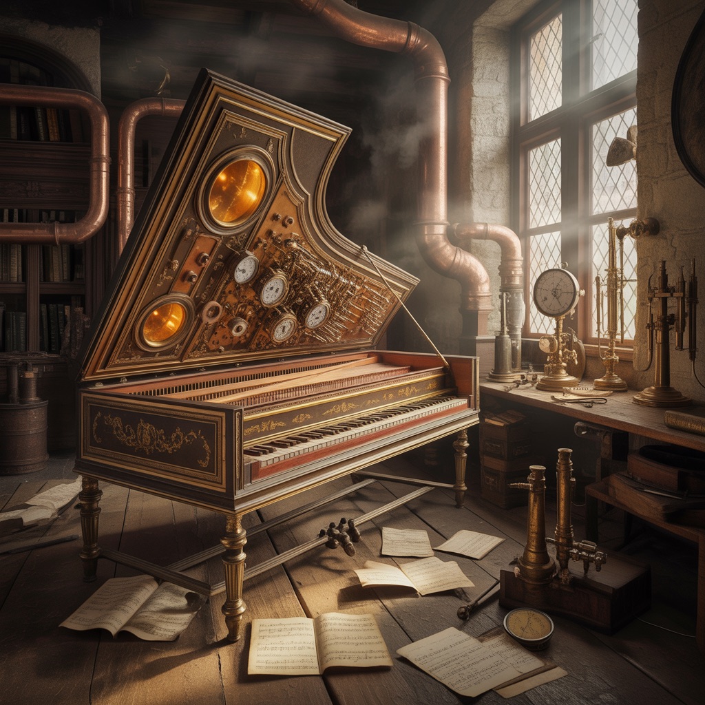 Vivaldi Keyboard — control wheels and 88-key piano