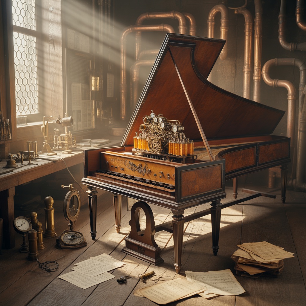 Vivaldi Keyboard — control wheels and 88-key piano 2